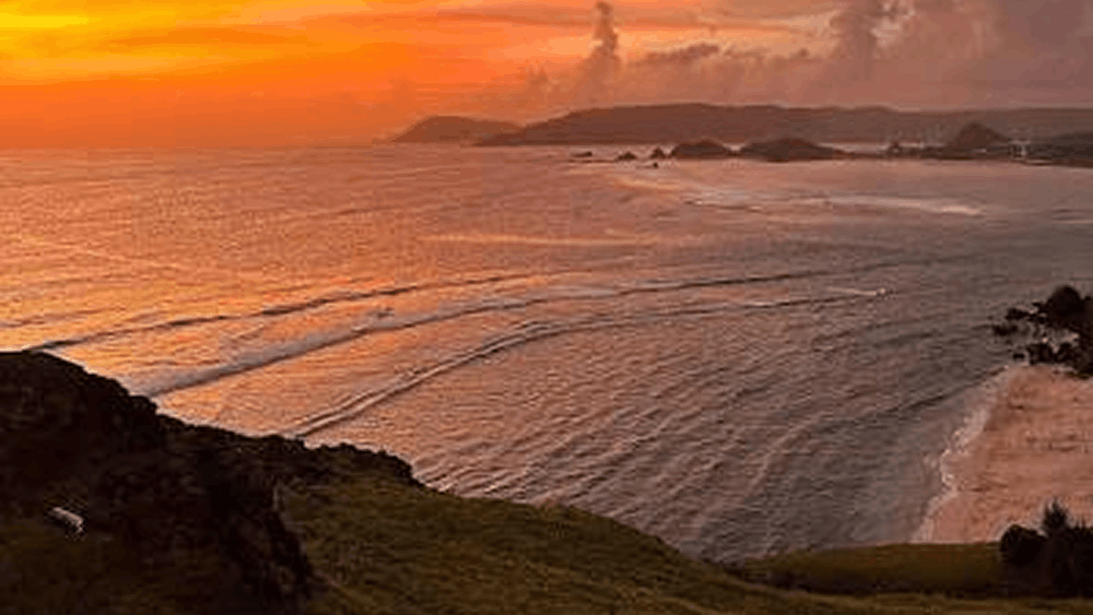 Breathtaking Sunset at Merese Hill Lombok | Best Viewpoints in Lombok